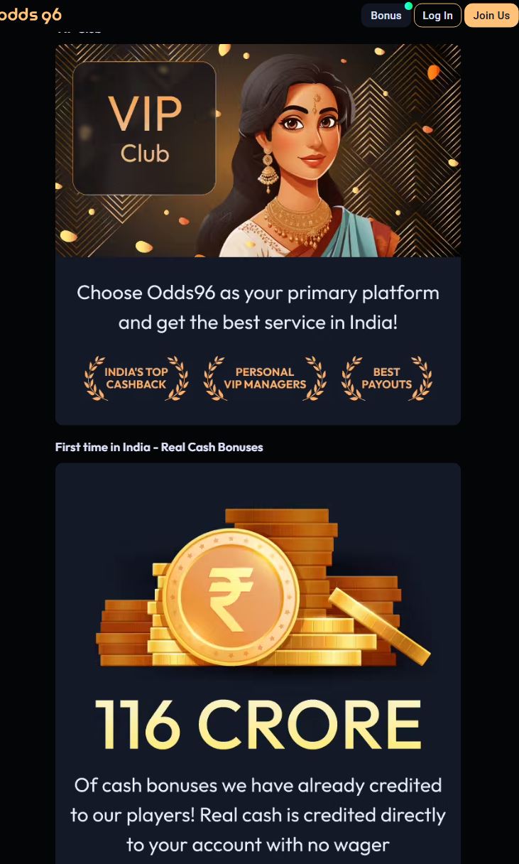 This image is app homepage image of best online betting app